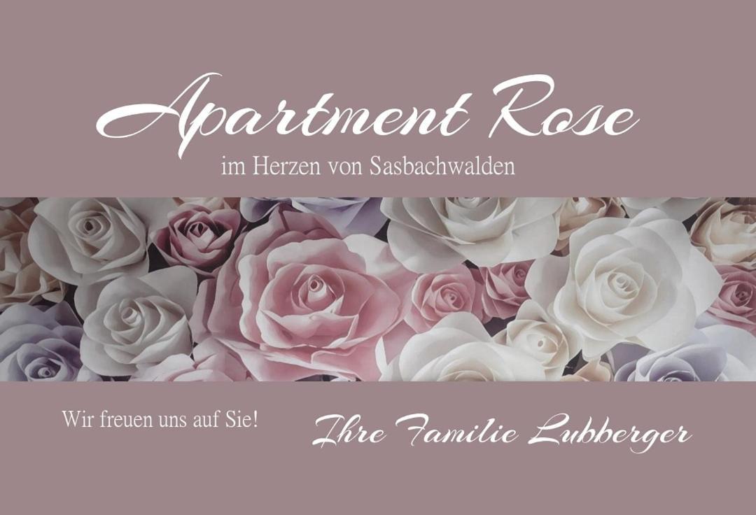Apartment Rose 사스바흐발덴 외부 사진